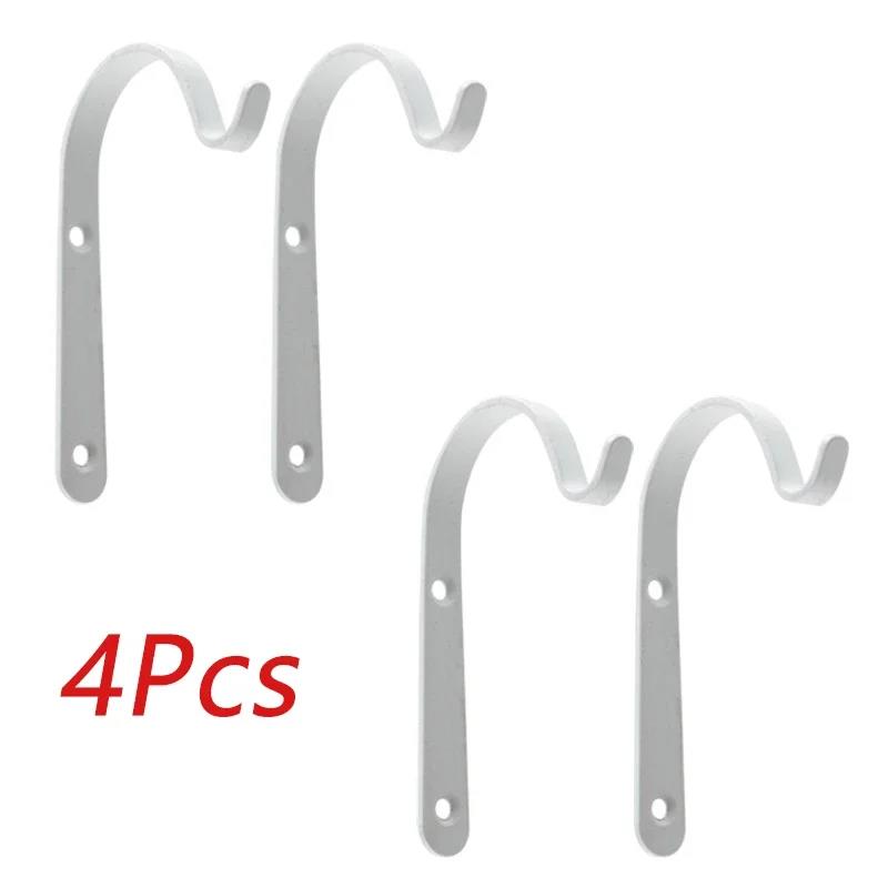 

Модная S-образная настенная опора для цветочного горшка, железная вешалка для растений, украшение для дома белый