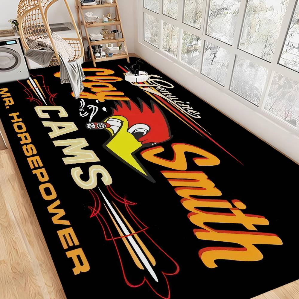 Mr H-horsepower Room Mats Retro Multiple Choice Living Room Kitchen Rug Non-Slip Welcome Rug 40cm x 60cm