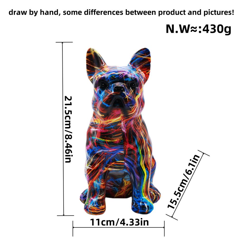 Large-sized Dog Dog Home Living Room Ornaments High-end Entrance Desktop Decoration Resin Crafts