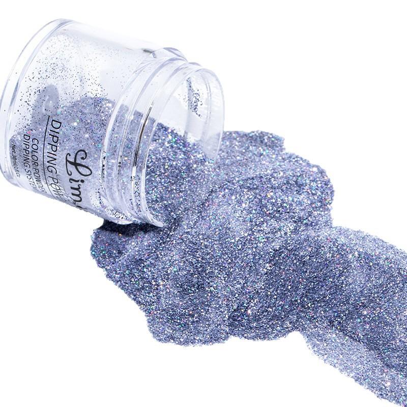 Limegirl Sada Dip Powder na nehty 12 barev Třpytivá & Jednobarevná sada dipping prášků DIY manikúra Dlouhotrvající Odolná proti odlupování