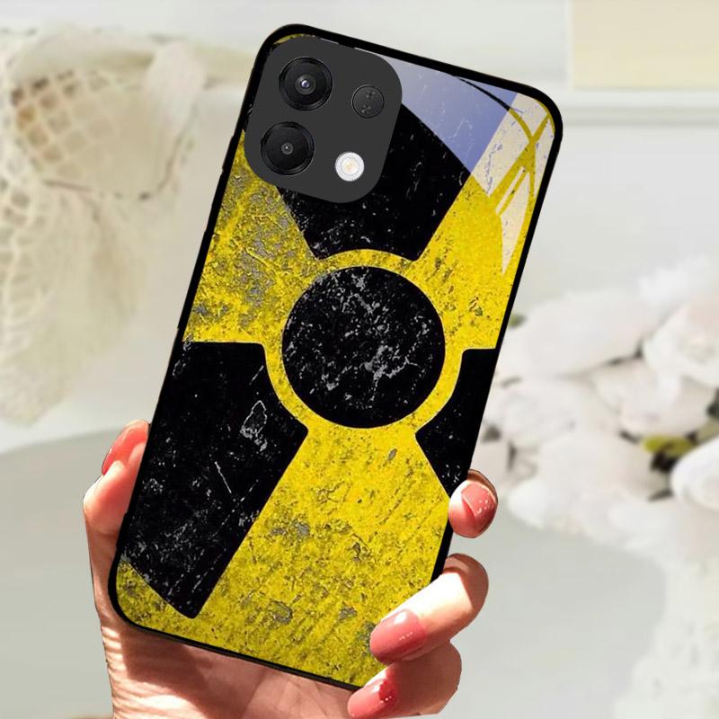 For OPPO K13 5G Case Cool Lion Wolf Tempered Glass Back Cover For OPPO K13 OPPOK13 Phone Case Protective Shell K 13 Fundas Capa