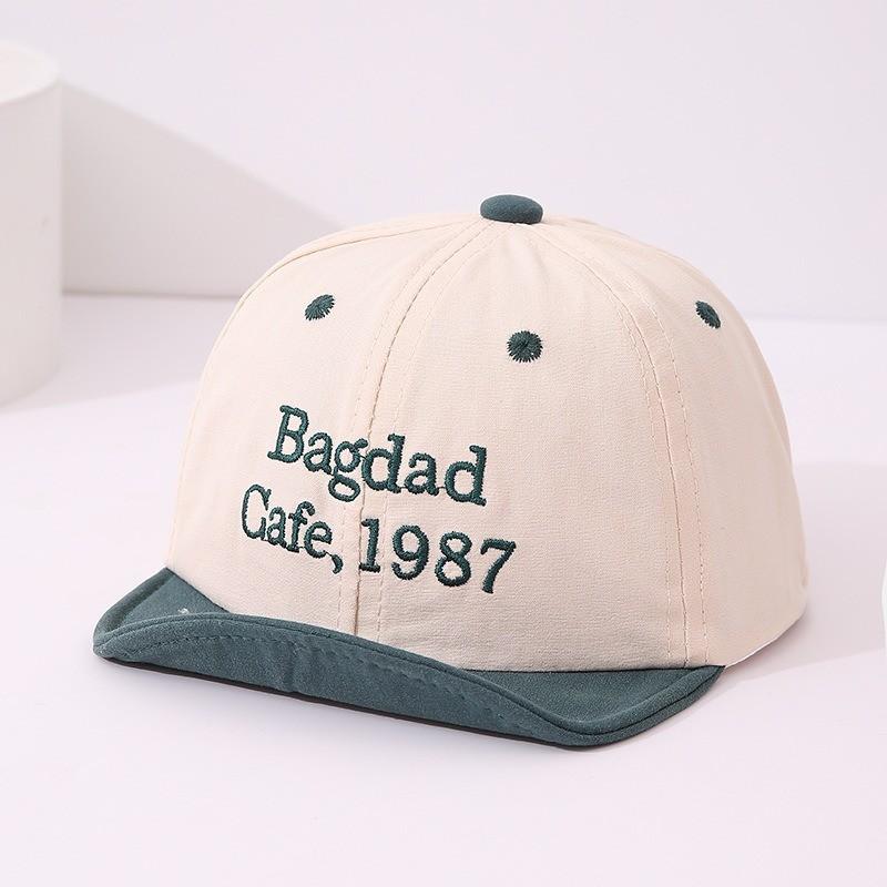 Cute Bear Kids Baseball Cap With Sunshade For Spring Autumn Playtime