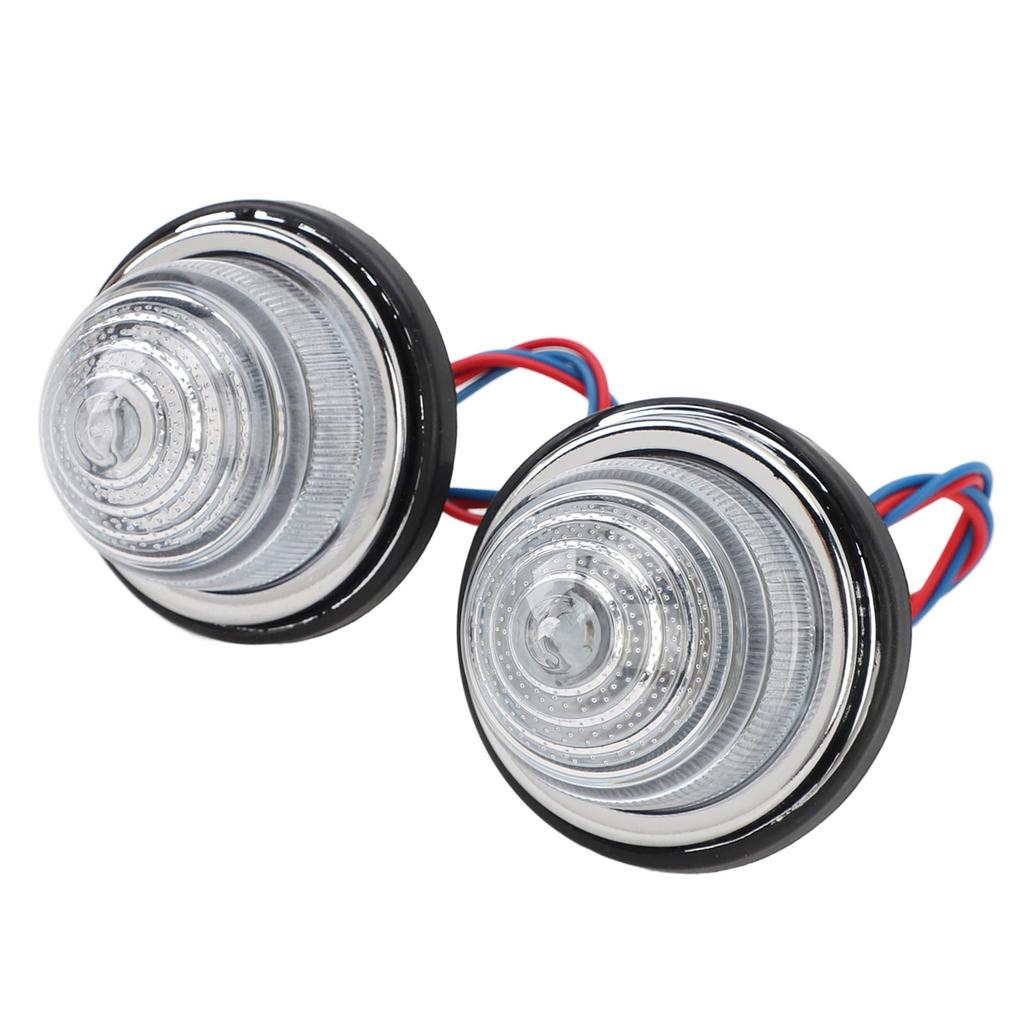 2PCS 72mm Rear Brake Stop Light LPB630 DC12V Tail Lamp Replacement for Classic Mini Morris Minor