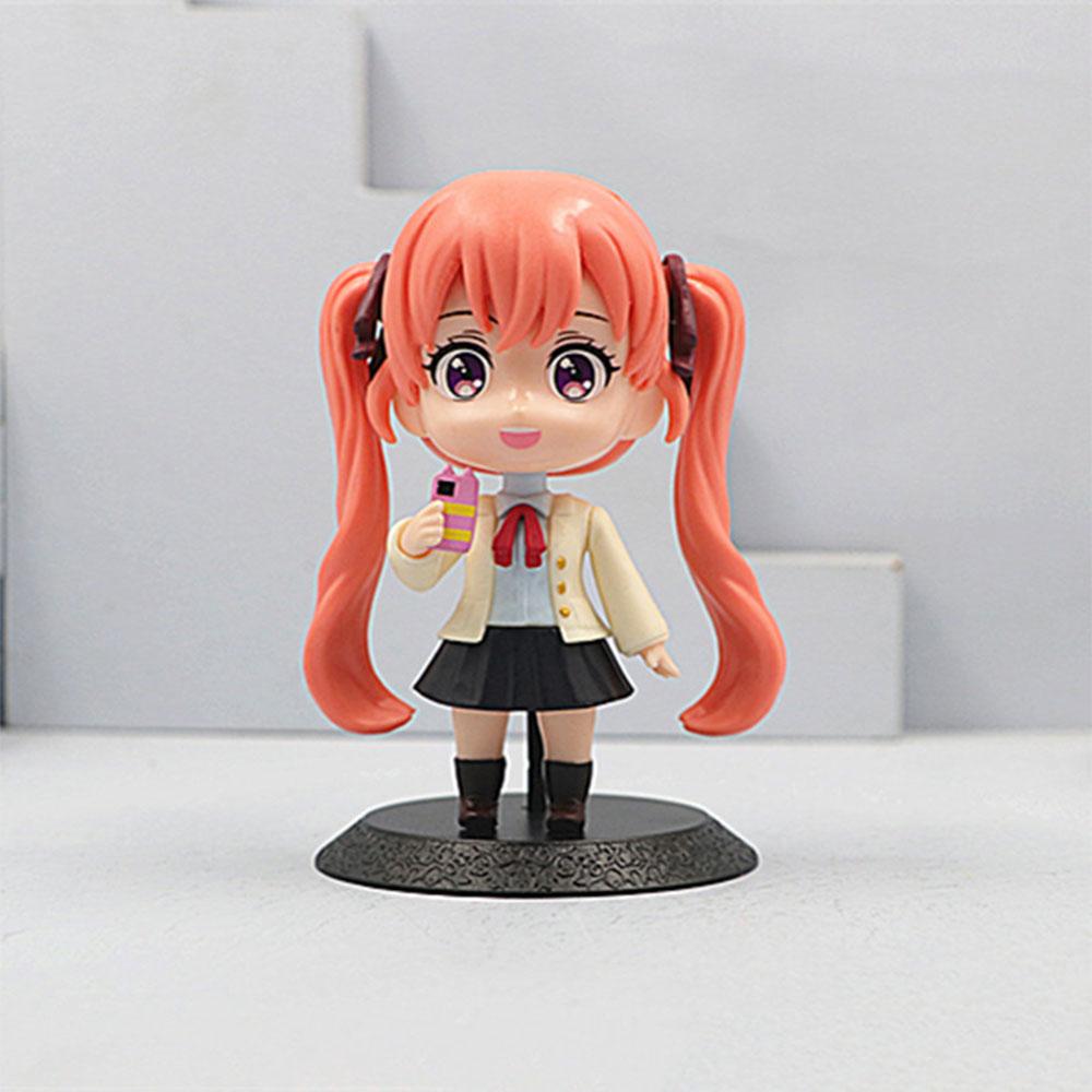 10CM Anime A Couple Of Cuckoos Figure Amano Erika 3 Models Stand Animation Model Toys Gifts Collection Decoration Ornaments PVC