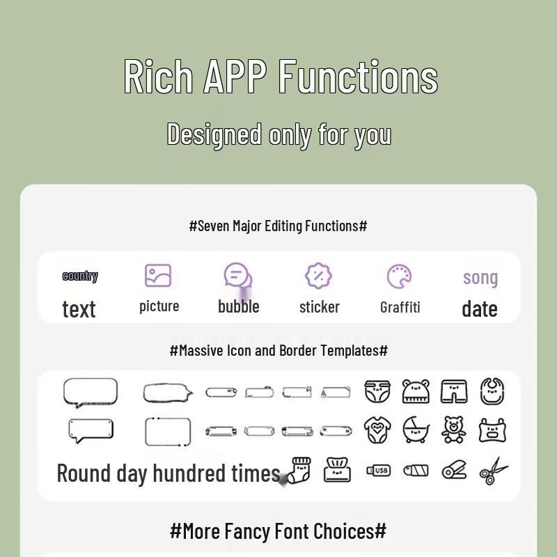 Hanyin T20 Thermodrucker für Etiketten CN-Stecker (Adapter enthalten)