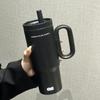 High-Capacity 316 Stainless Steel Insulated Cup with Straw