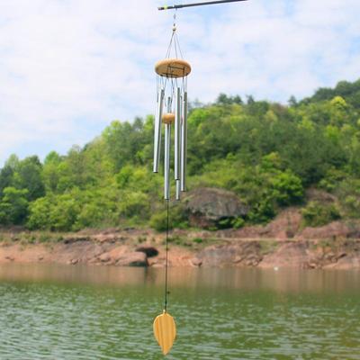 Solid Wood & Aluminum Tube Large Wind Chime - Children's Birthday Gift & Musical Decoration