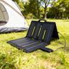 25W Solar Panel   25W ETFE Foldable Solar Panel 5 Times   Thin Monocrystalline Portable   with ETFE Laminate for Outdoor Camping, Hiki