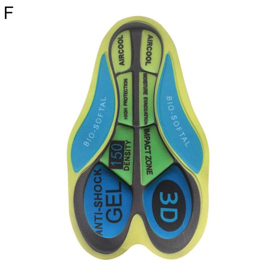 Bike Saddle Cushion Ergonomics Soft Impact Resistance Silicone Sponge Cycling Clothing Pants Cushion Bike Accessories