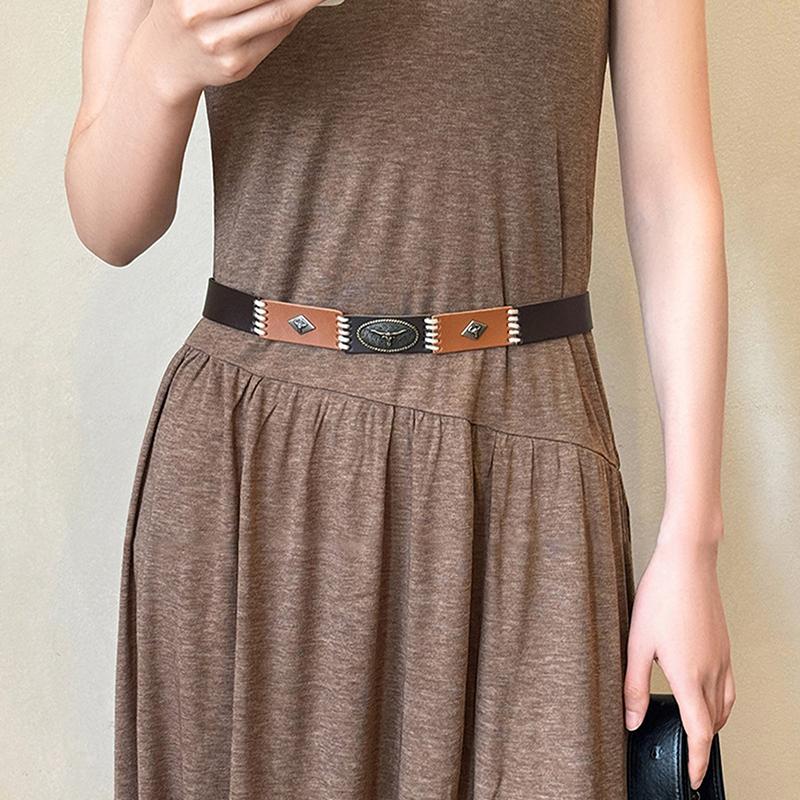 Bohemian Retro Ethnic Style Waist Rope For Women Girls Simple Dress Belt Hand Woven Waist Chain Clothing Accessories Gifts