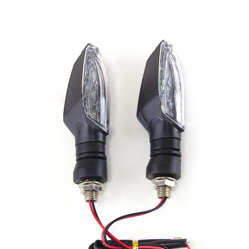 Universal Motorcycle LED Turn Signals Lights Waterproof Warning Indicator Turning Lamp Motorbike Scooter Flashers Lighting