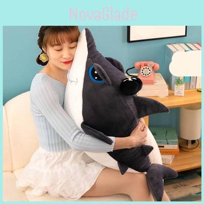 Entzückendes Piratenhai-Stofftier Kissen Weiches Kuscheltier Für Geburtstagsgeschenke