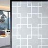 BUNPIG Matte Decorative Window Film Privacy Opaque Self Adhesive Glass Vinyl Film For Home Anti-UV Frosted Window Tint Stickers