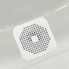 Square Silicone Floor Drain, Sewer Hair Prevention Blocking Floor Drain Cover, Bathroom Toilet Drainage Outlet Floor Drain Pad, Filter Net