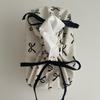 Bow Tie, Drawstring Bag, Drawstring Pocket, Large Capacity, Storage Bag, Home Decoration, Fabric Tissue Box