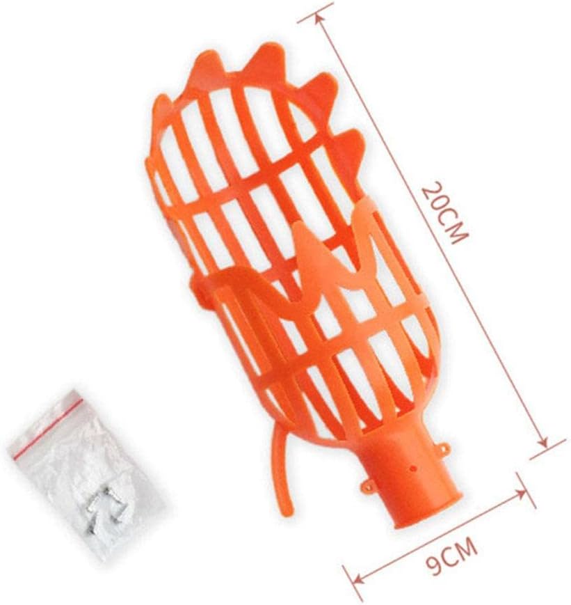 

Инструмент для сбора фруктов, легкая лестница для сбора слив, мелких фруктов, абрикосов оранжевый