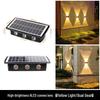 Éclairage mural jaune Chengyang Solar 6 LED