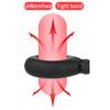 Silicone Inflatable Bondage Cock Ring Expansion Semenlock Ring Training Masturbator  Sex Toys Penis Cage