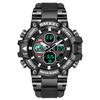 SMAEL Electronic Watch 8027 Colorful Alloy Watch Men's Outdoor Sports Waterproof Multi functional