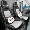 Compatible with Jinbei Jiyun E6 Remote Xingxiang V6E/V6Eplus Perforated Leather Two-Seater Car Seat Covers.