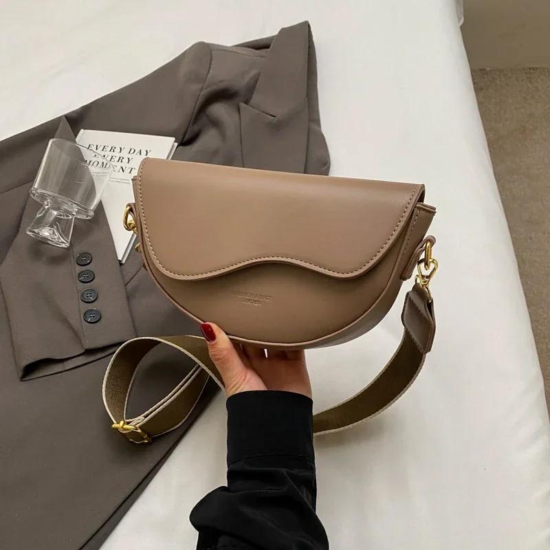 Bolsa feminina de axila bolsa de ombro único transversal estilo ocidental e avançado design de luxo de nicho