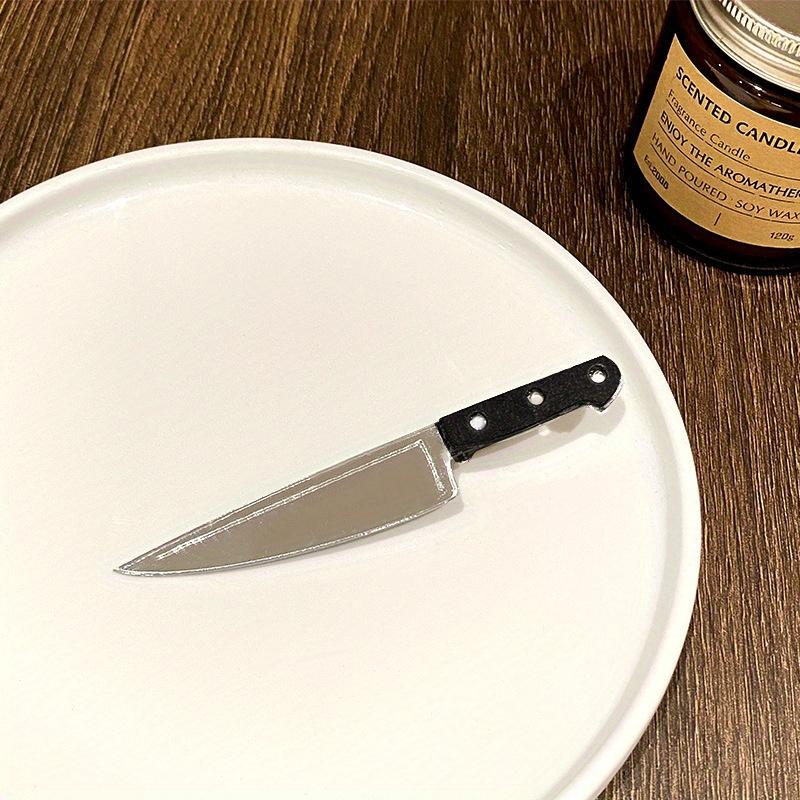 

1 шт. Праздничная заколка для волос на Хэллоуин: Пластиковый нож Декоративный аксессуар для причесок - Тематика Хэллоуина - Для женщин и девушек