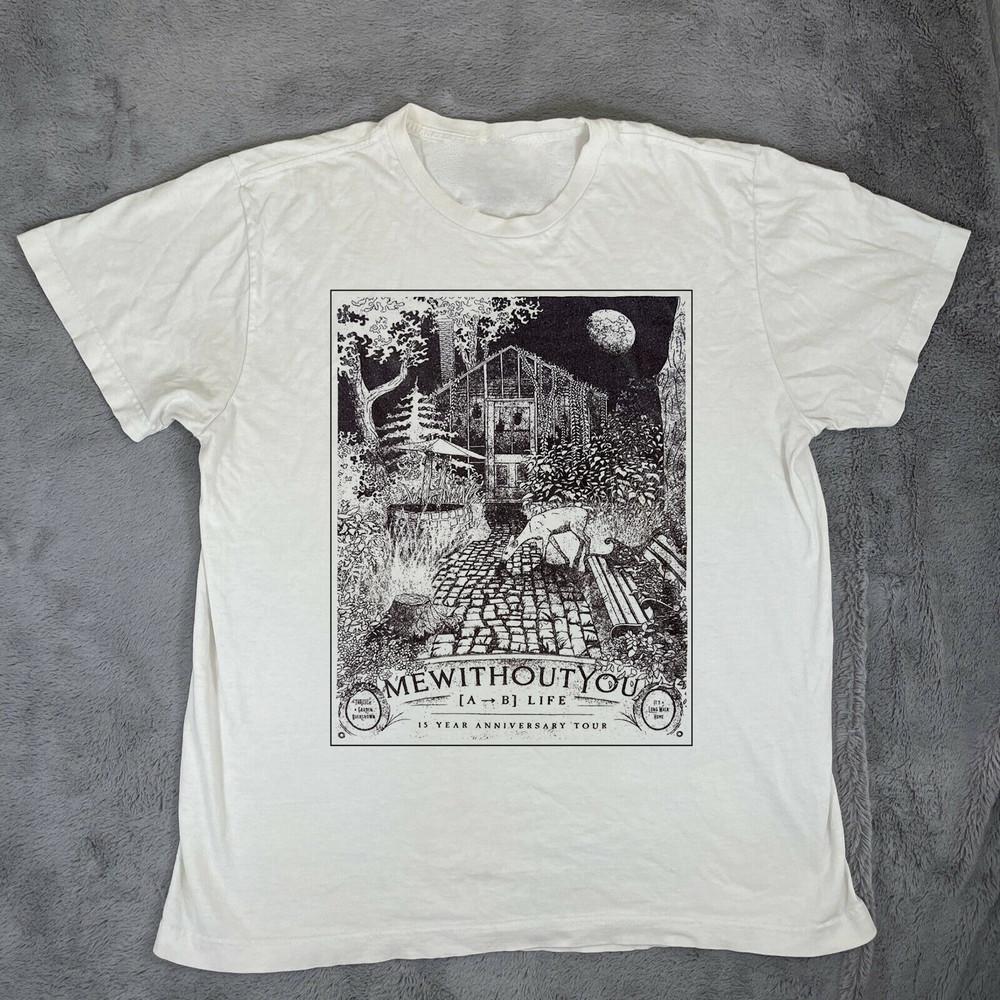 

Mewithoutyou Band 15th Anniversary Year Tour T Shirt Full Size S-4XL S