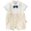 DAVE&BELLA Baby Boys' Gentleman Summer Romper