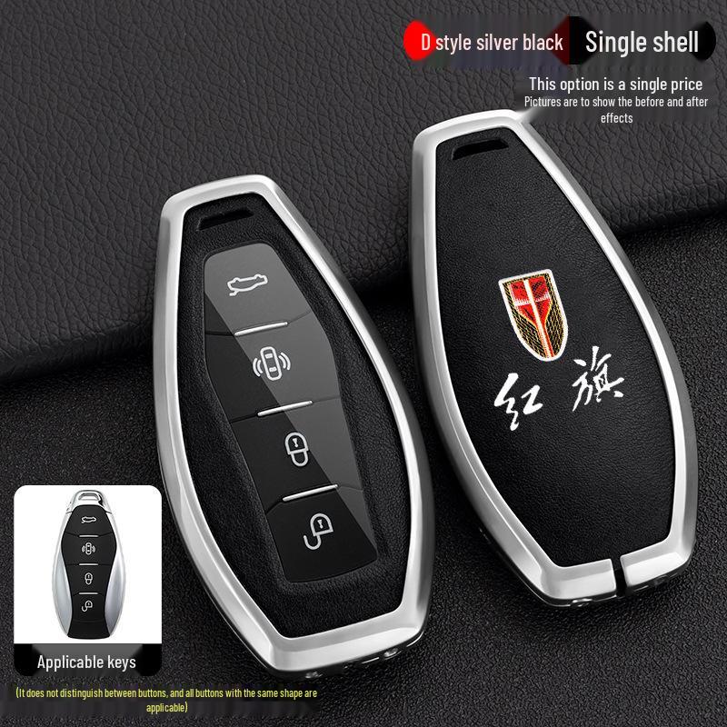2023 Hongqi H5/H6/HS5 Men's Key Case for HS3 & HQ9 with EQM5 High-End Shell