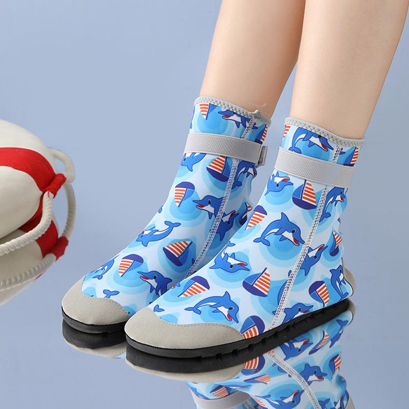 Unisex High-Top Beach Shoes: Swim, Dive, Snorkel & Tide Pool Shoes for Kids & Adults