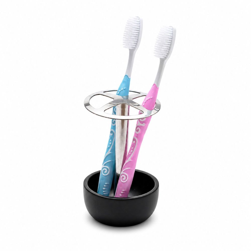 4 Divided Compartments Toothpaste Stand Cosmetic Brush Storage Rack Stationery Storage