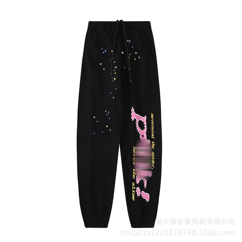 Unisex Kapuzen Streetwear Sweatshirt Set Baumwolle Grafikdruck Hip Hop Stil Lässiges Langarm Oberteil Hose