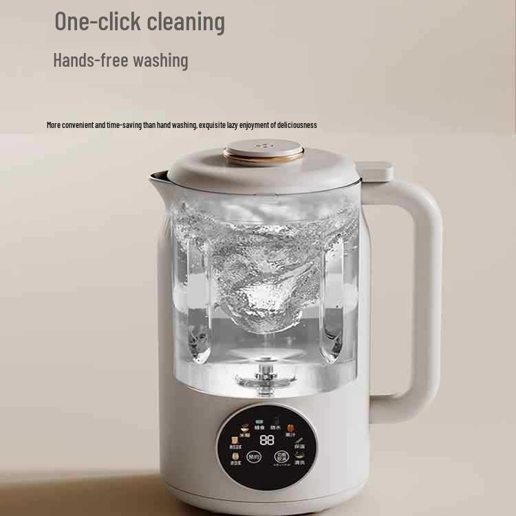 Large-Capacity, Silent Soy Milk and Baby Food Maker: Filter-Free, Automatic Blender