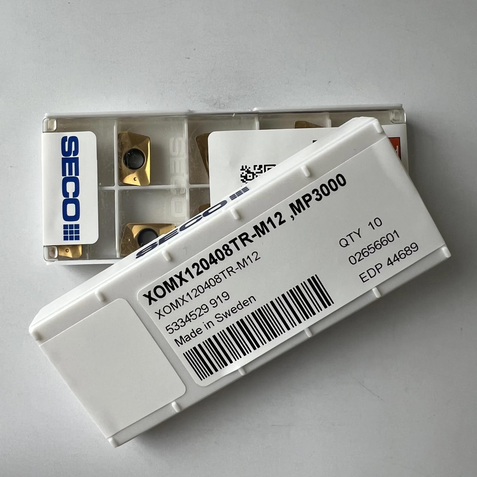 

SECO / XOMX120408TR-M12,MP3000 / Original carbide blade 10 Pcs