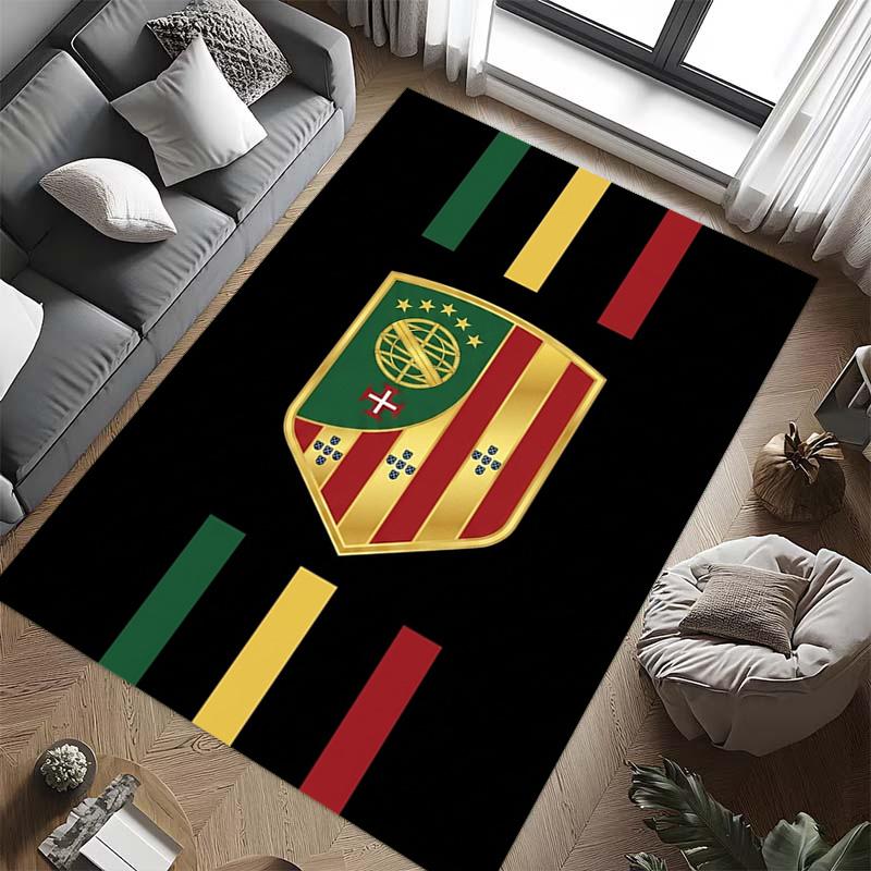 Royal Emblem Fabric carpet Living room and bedroom mats Doormat Art Christmas gifts Doormat