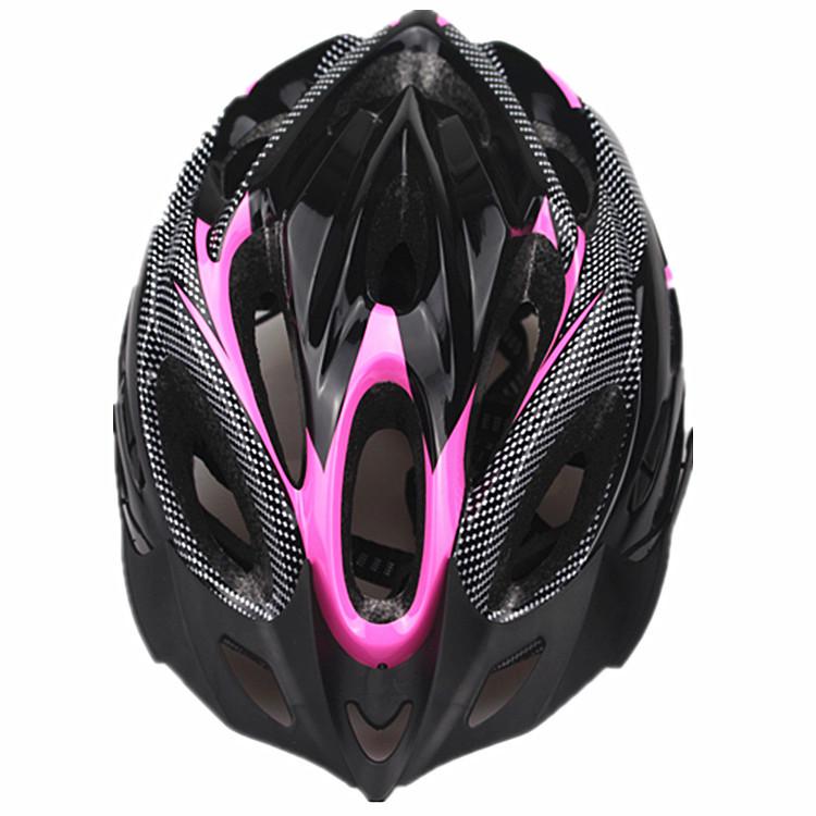 Carbon Fiber Mountain Bike Helmet with Detachable Visor