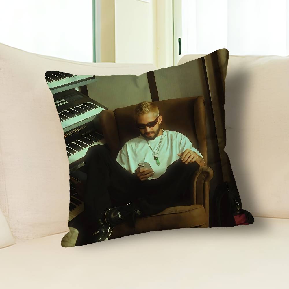 Singer M-Mora Album MICRODOSIS Pillow Cases for Bedroom Living Room Sofa Home Decor Polyester Cushion Cover with Zipper