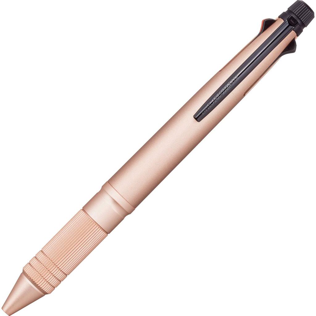 Mitsubishi Multi-Function Pen Jetstream 4&1 Metal Edition 0.5mm Pink Gold - Smooth Writing