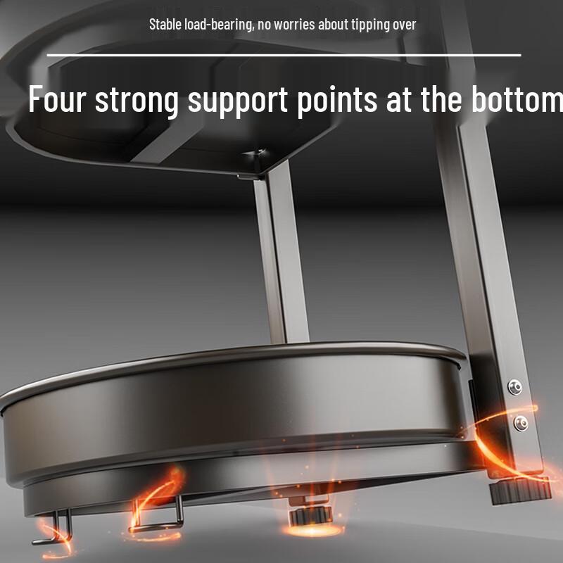 360° Rotating Kitchen Corner Spice Rack