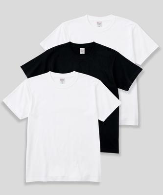 Peulinteuseuta [3Pack] 14-Count 7.4Oz Heavyweight Round Overfit Plain Short Sleeve T-Shirt