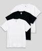 Peulinteuseuta [3Pack] 14-Count 7.4Oz Heavyweight Round Overfit Plain Short Sleeve T-Shirt