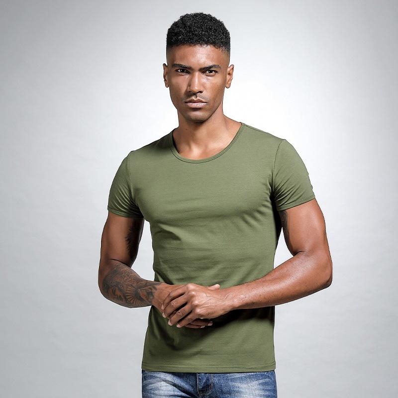 Men's Striped Cotton Blend Shirt