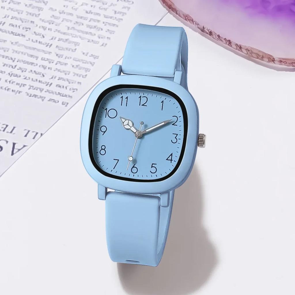 Fashion Women Watch Silicone Quartz Wristwatches for Woman Clock Christmas Gift Valentine's Day Ladies Watches Relogio Feminino