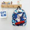 Mermaid Cat Dinosaur Shark Patterns Backpack Breathable Nylon Straps Shoulder