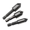 82° Five-Flute Woodworking Countersink & Chamfer Drill Bit Set - 5 Pieces