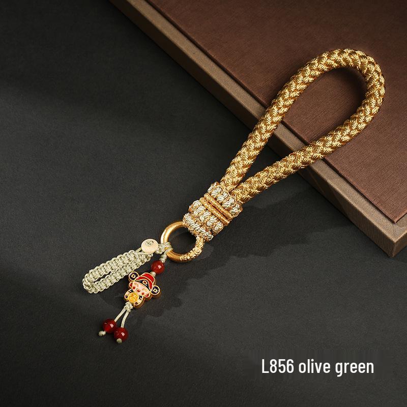 

Красочный Ретро Узел Дракона Ручной Работы Брелок Подвеска для Ключей Автомобиля