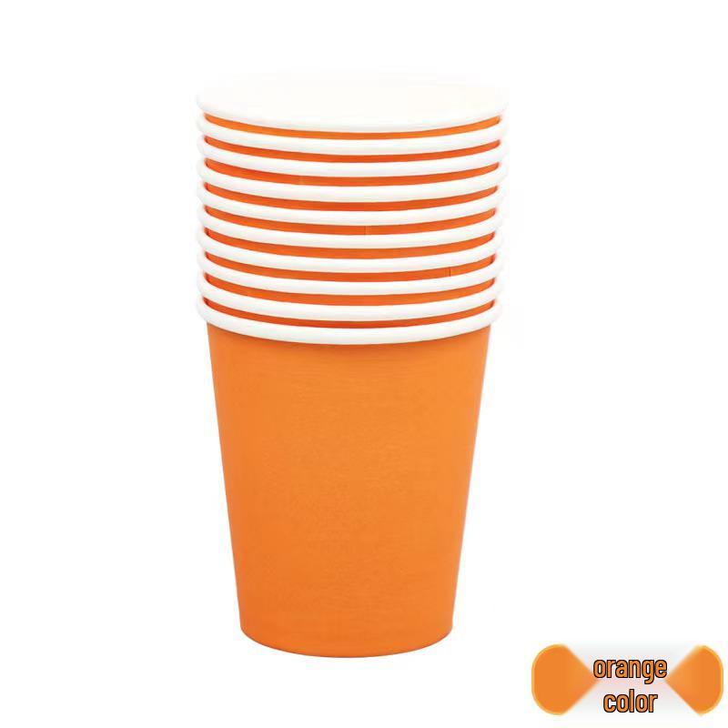 Vasos de Papel Rayados de Colores para Decoración de Fiesta y Celebraciones