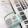 Card Subwoofer Bluetooth Speaker Mini Karaoke Machine Karaoke Bluetooth Speaker  Children's Gift