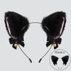 Halloween Cats Costume Set for Girl Cosplay, Halloween Cats Costume Accessories with Headband, Tail, Gloves 3Pcs