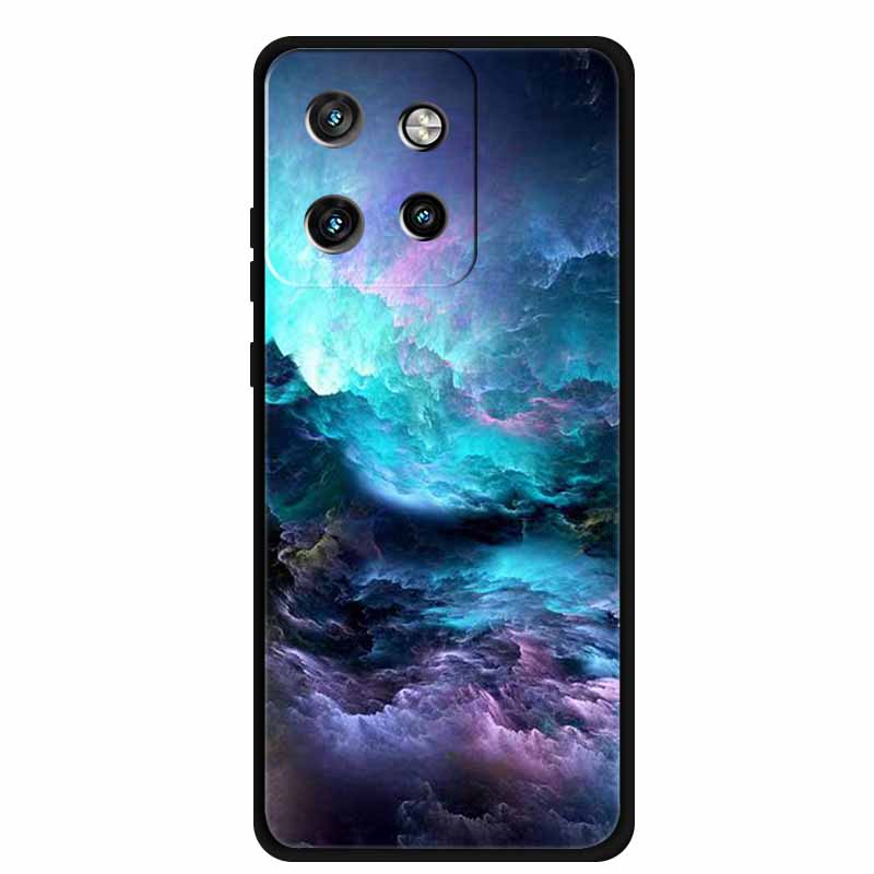 Soft Case For Motorola Moto G75 5G Cover Silicone Print Starry butterfly TPU Soft Phone Cases for Moto G75 Colorful TPU G75 Capa